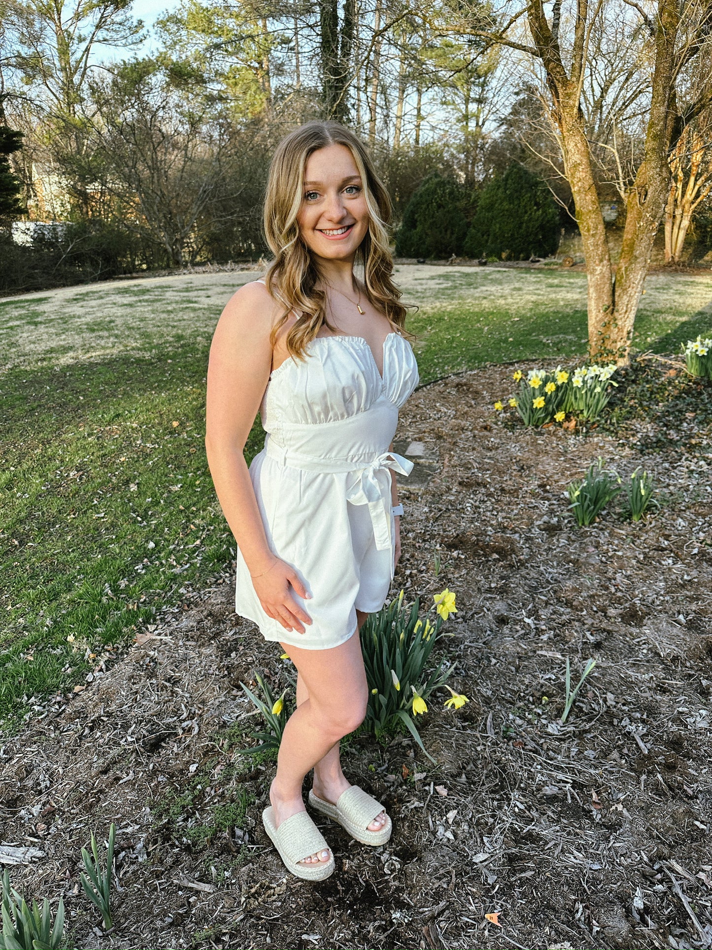 Perfect White Romper