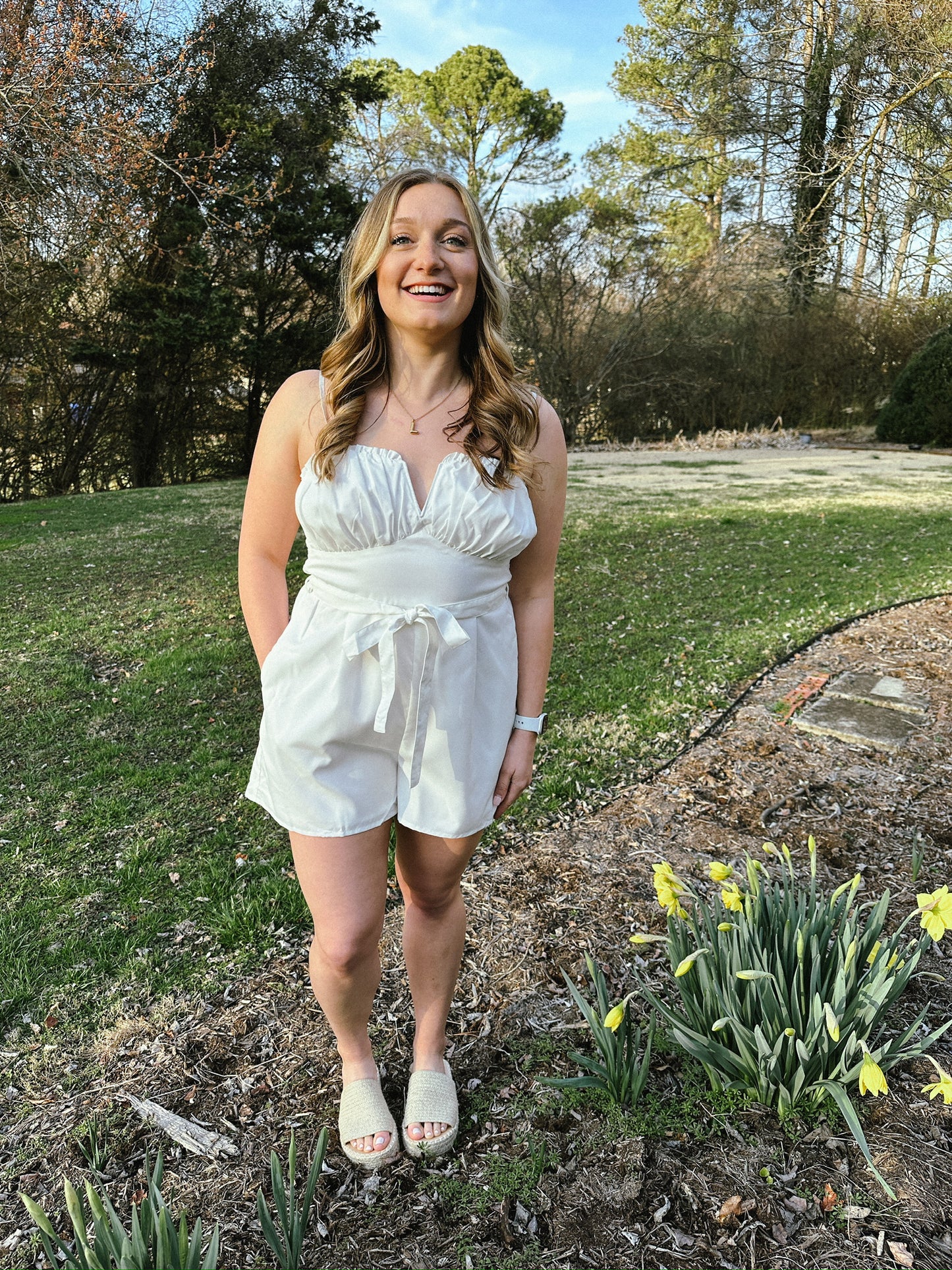 Perfect White Romper