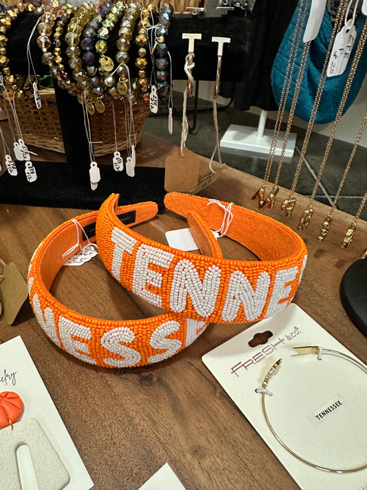 Tennessee Beaded Headband
