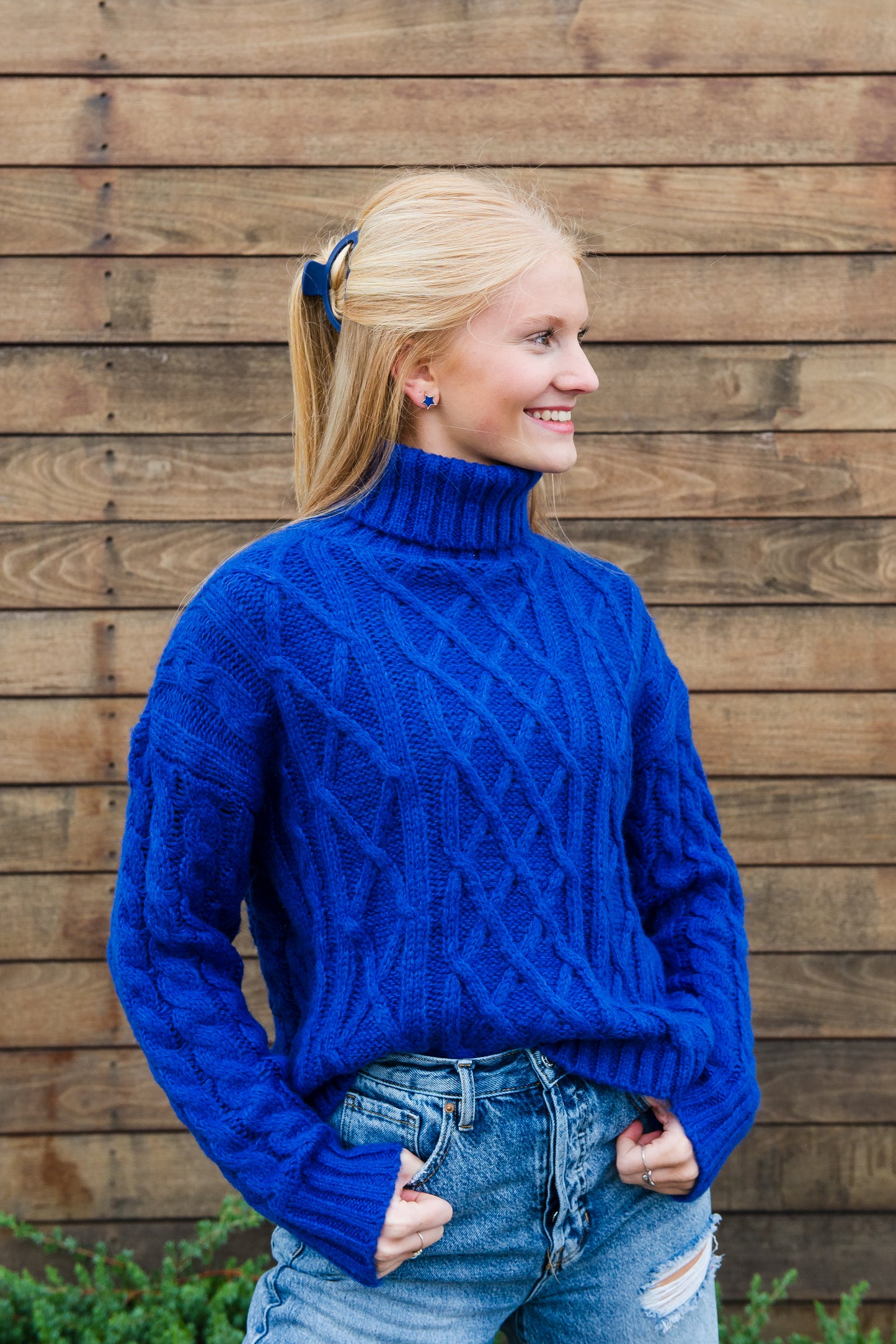 So Soft Sarah Cableknit Sweater