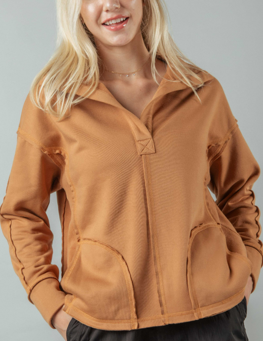 Gingerbread Pullover